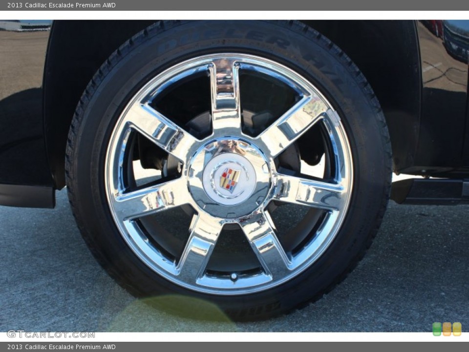 2013 Cadillac Escalade Premium AWD Wheel and Tire Photo #77272082