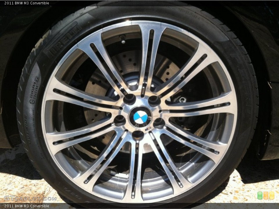 2011 BMW M3 Convertible Wheel and Tire Photo #77274633