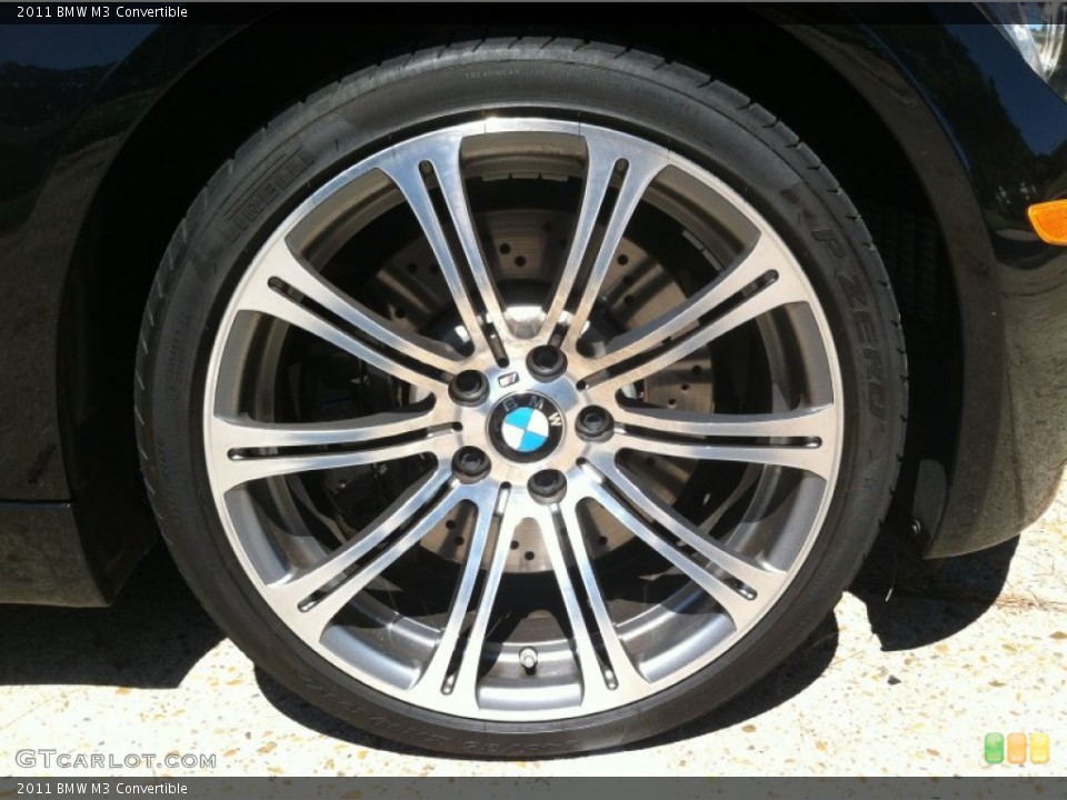 2011 BMW M3 Convertible Wheel and Tire Photo #77274662