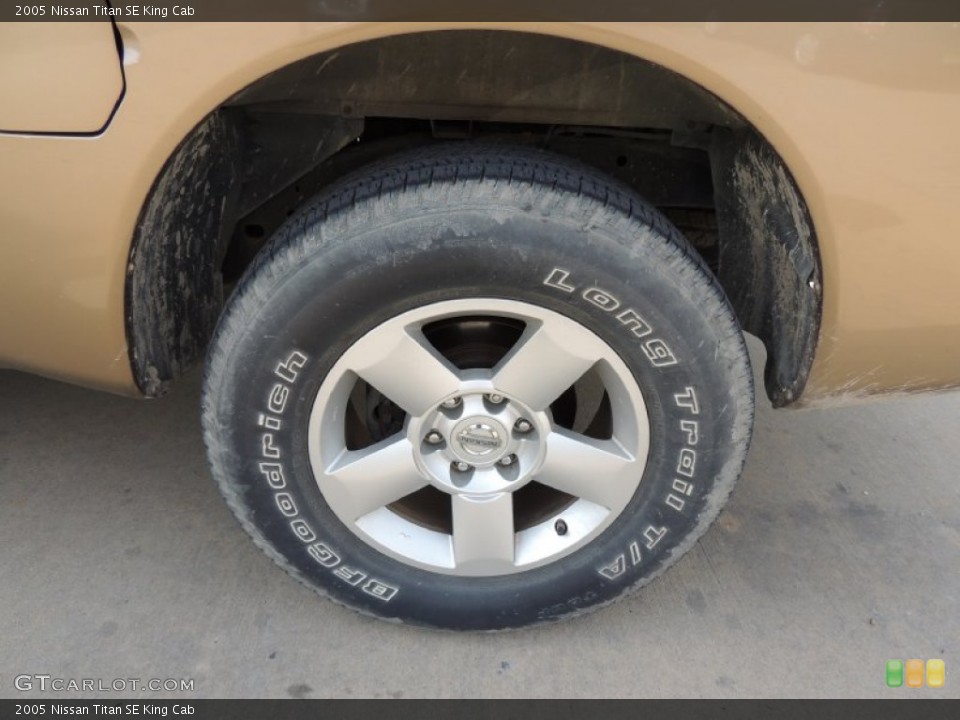 2005 Nissan Titan SE King Cab Wheel and Tire Photo #77274950