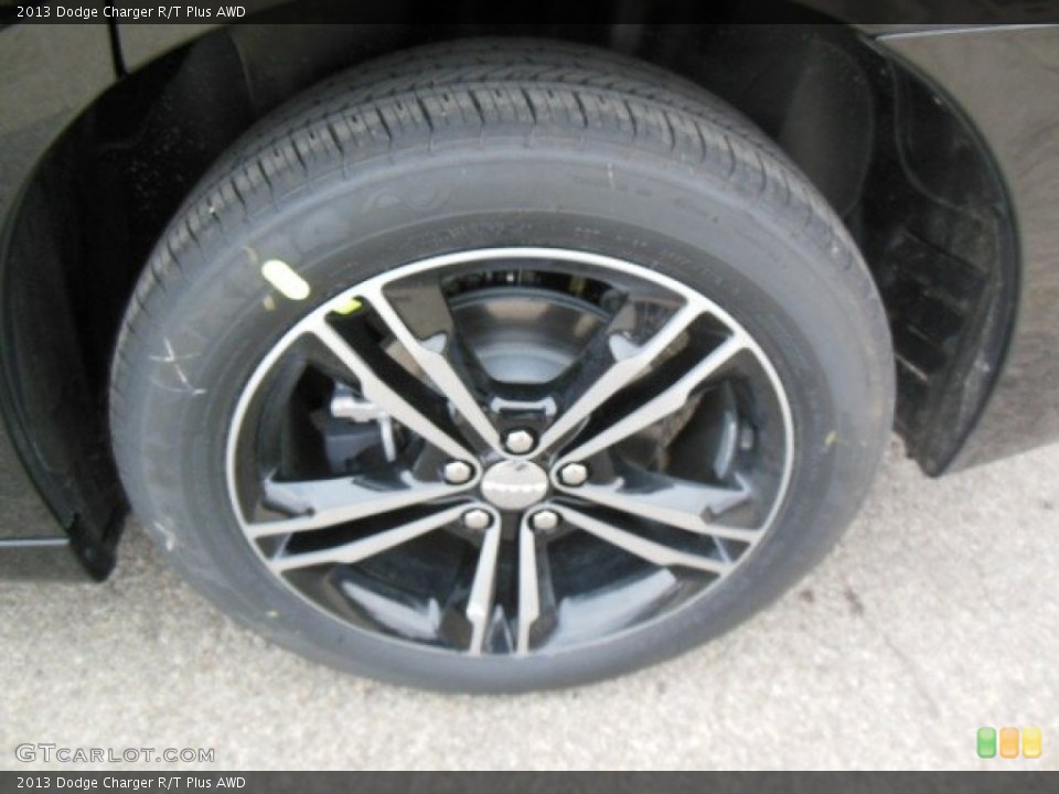 2013 Dodge Charger R/T Plus AWD Wheel and Tire Photo #77275085