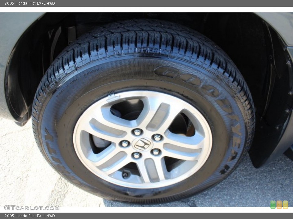 2005 Honda Pilot EX-L 4WD Wheel and Tire Photo #77281109