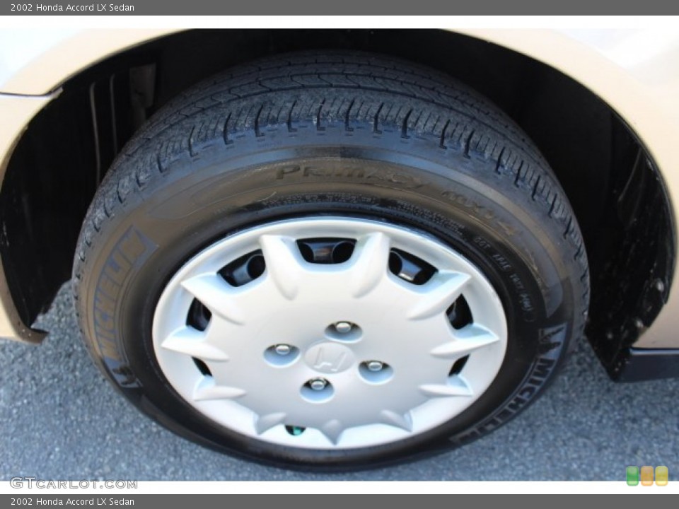 2002 Honda Accord LX Sedan Wheel and Tire Photo #77282806