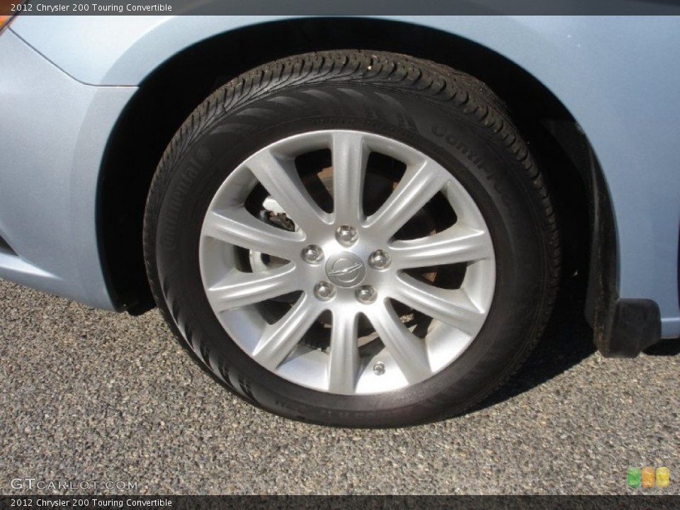 2012 Chrysler 200 Touring Convertible Wheel and Tire Photo #77284812