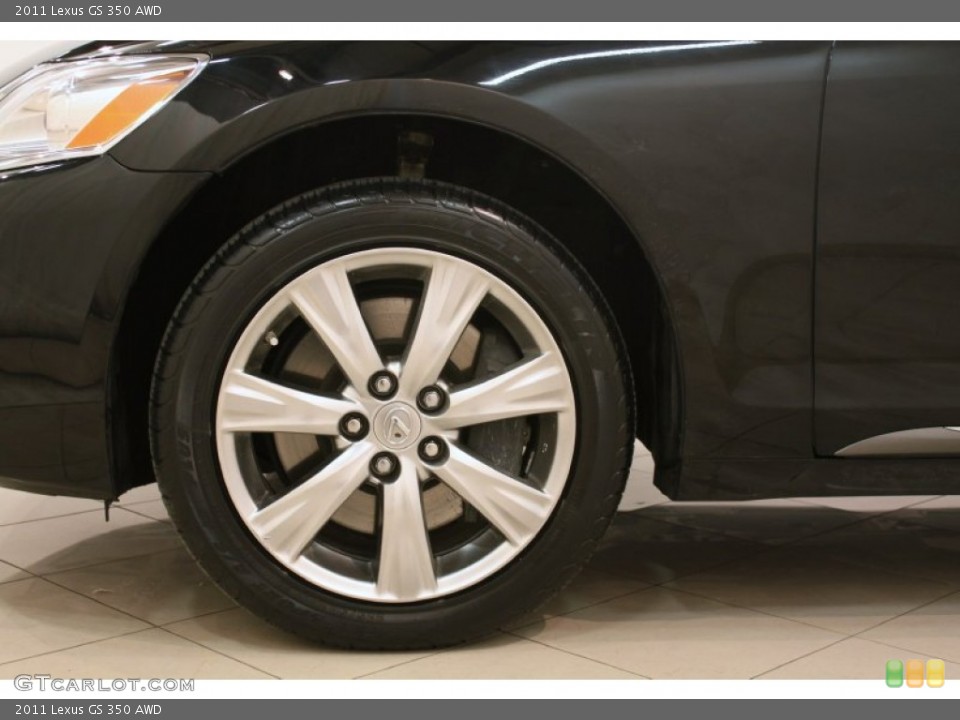 2011 Lexus GS 350 AWD Wheel and Tire Photo #77286278