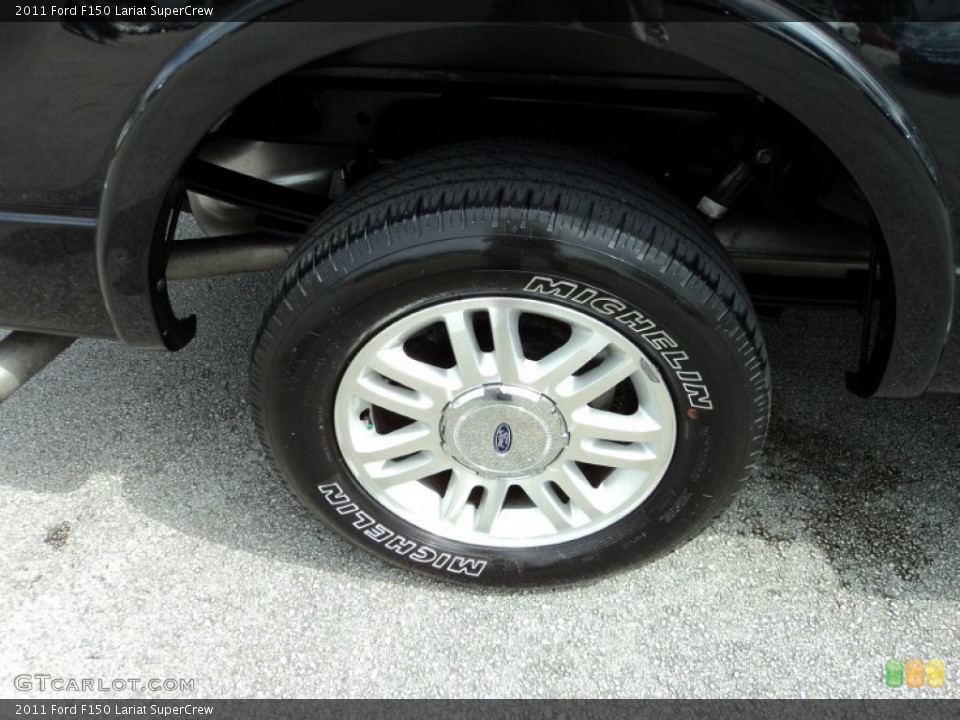 2011 Ford F150 Lariat SuperCrew Wheel and Tire Photo #77287014