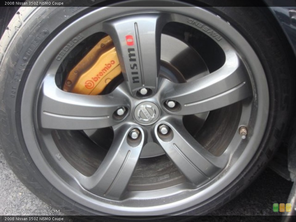 2008 Nissan 350Z NISMO Coupe Wheel and Tire Photo #77287283