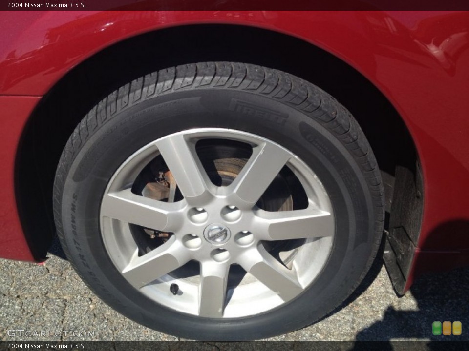 2004 Nissan Maxima Wheels and Tires