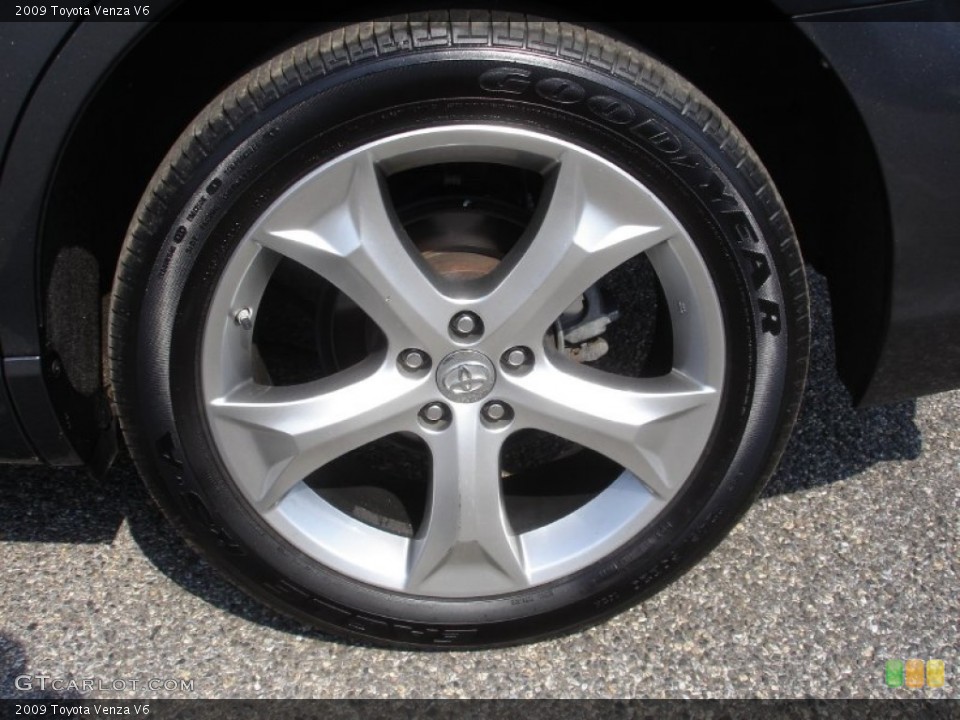 2009 Toyota Venza V6 Wheel and Tire Photo #77290767
