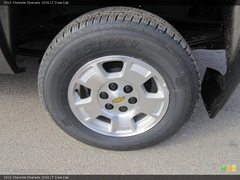 2013 Chevrolet Silverado 1500 LT Crew Cab Wheel and Tire Photo #77291154