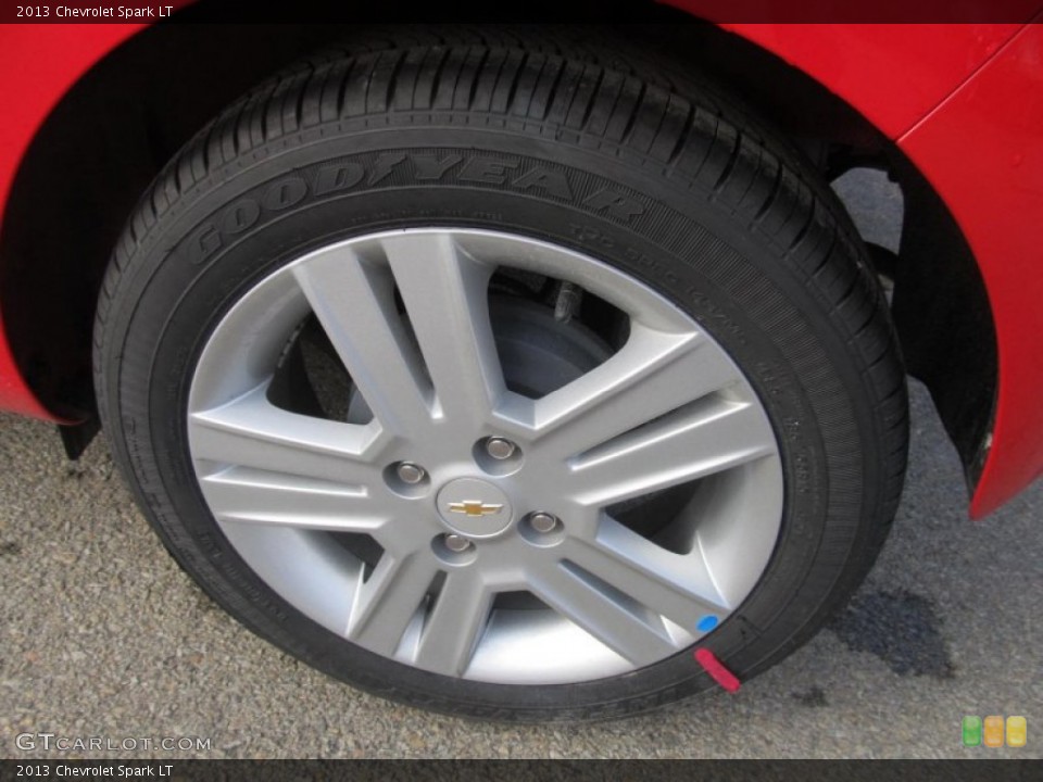 2013 Chevrolet Spark LT Wheel and Tire Photo #77291643