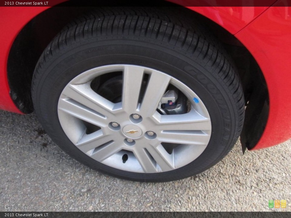 2013 Chevrolet Spark LT Wheel and Tire Photo #77291802