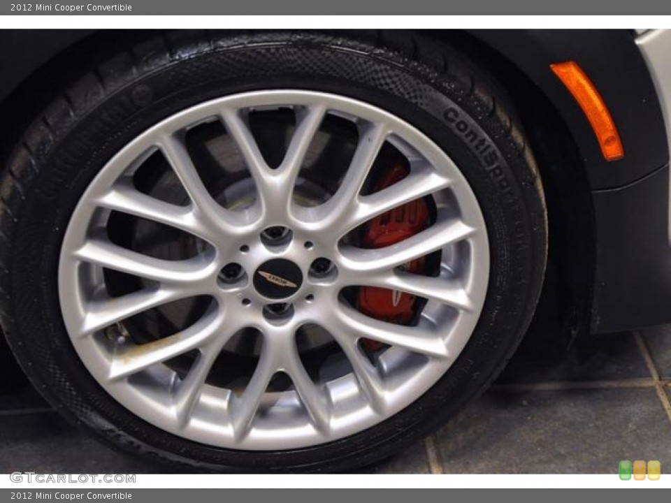 2012 Mini Cooper Convertible Wheel and Tire Photo #77293563