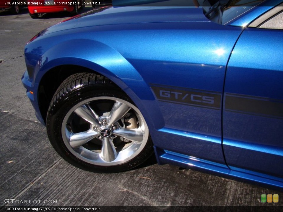 2009 Ford Mustang GT/CS California Special Convertible Wheel and Tire Photo #77297106