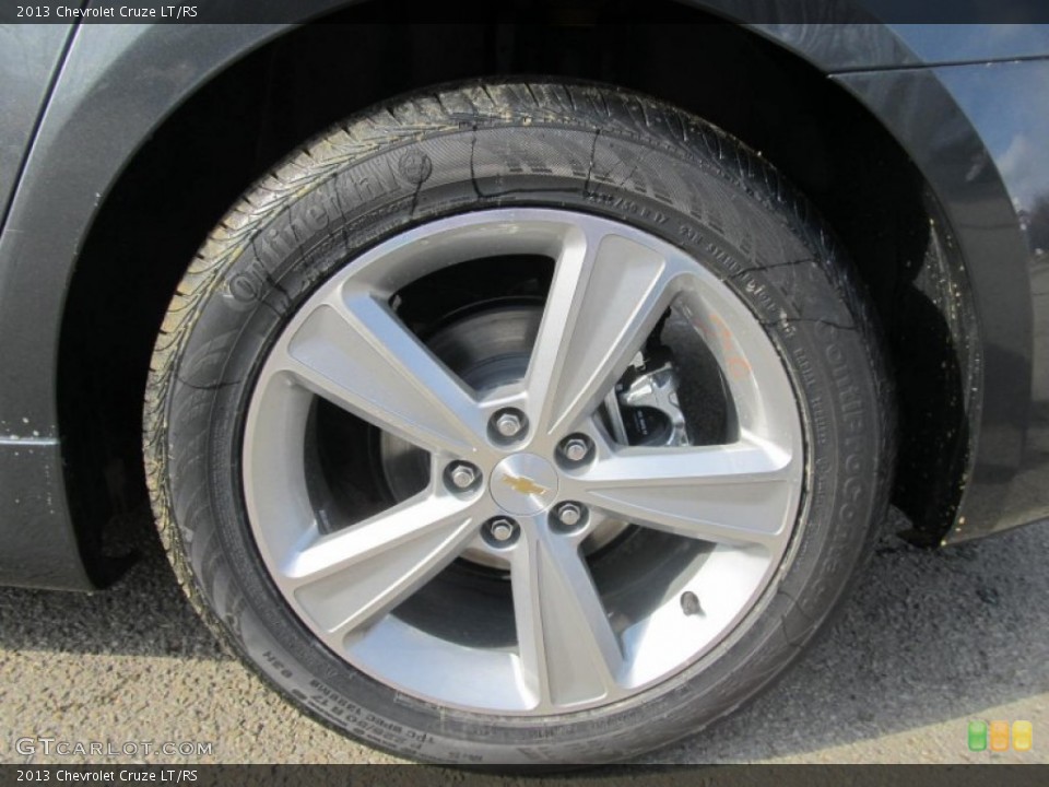 2013 Chevrolet Cruze LT/RS Wheel and Tire Photo #77297115