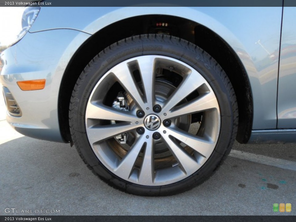 2013 Volkswagen Eos Lux Wheel and Tire Photo #77297565