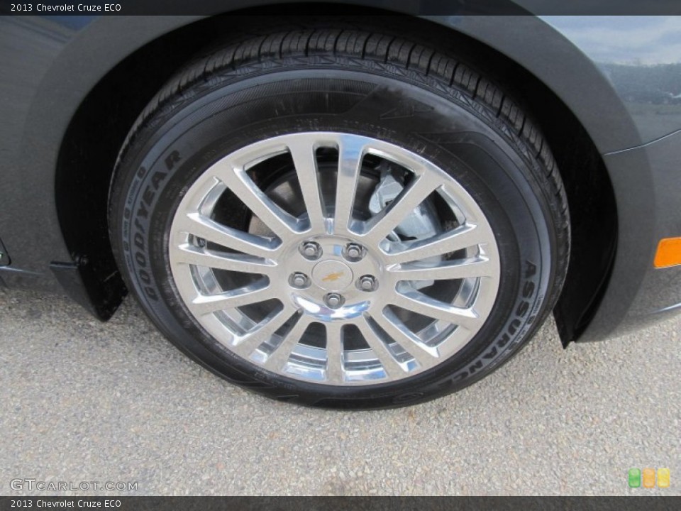 2013 Chevrolet Cruze ECO Wheel and Tire Photo #77298715