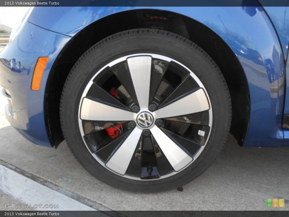 2013 Volkswagen Beetle Turbo Wheel and Tire Photo #77299780