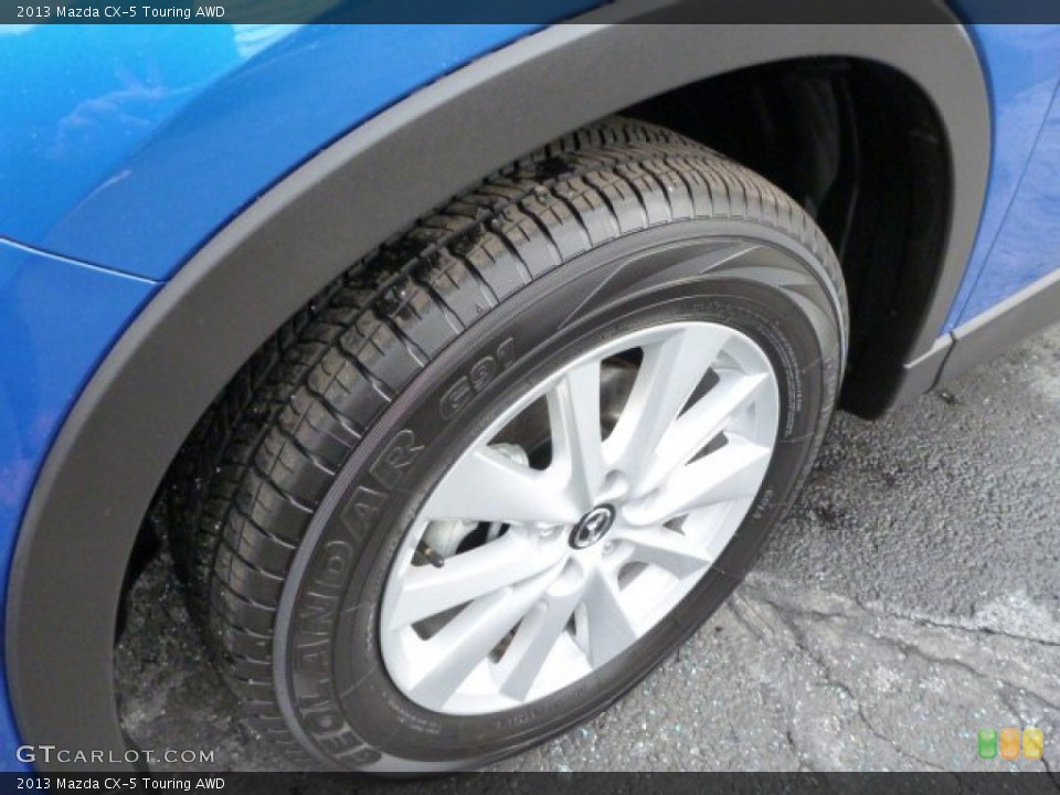 2013 Mazda CX-5 Touring AWD Wheel and Tire Photo #77300605