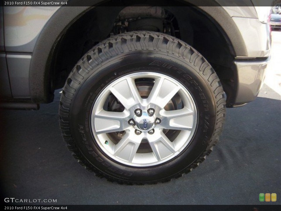 2010 Ford F150 FX4 SuperCrew 4x4 Wheel and Tire Photo #77302409