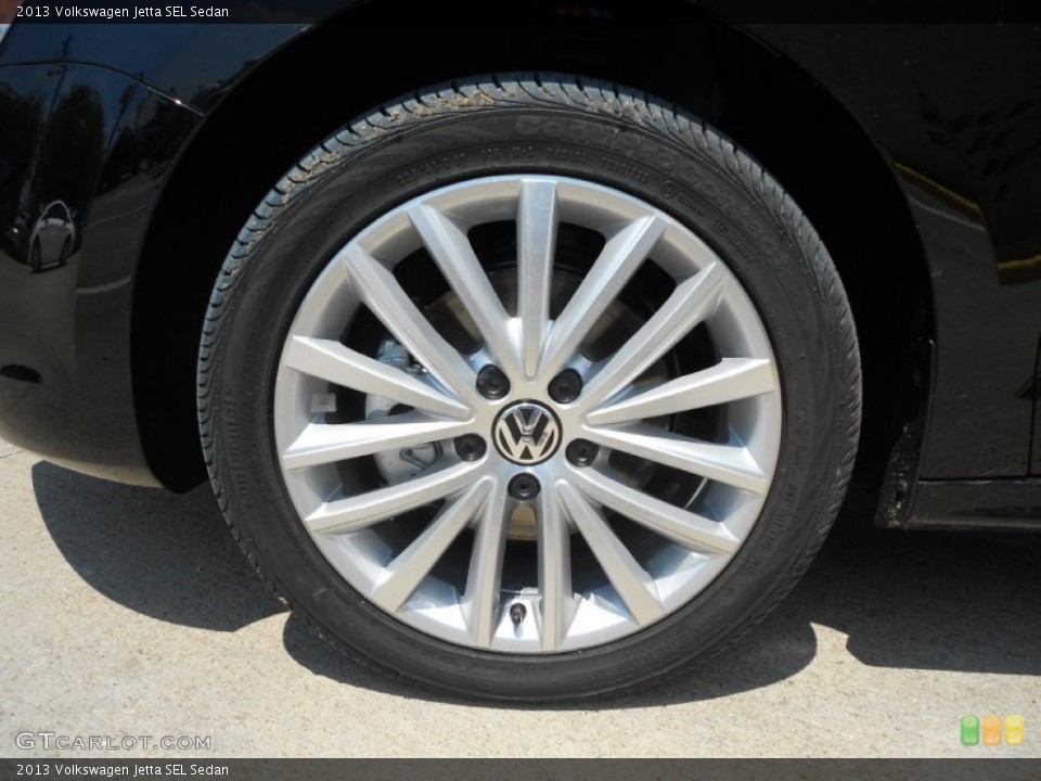 2013 Volkswagen Jetta SEL Sedan Wheel and Tire Photo #77303298