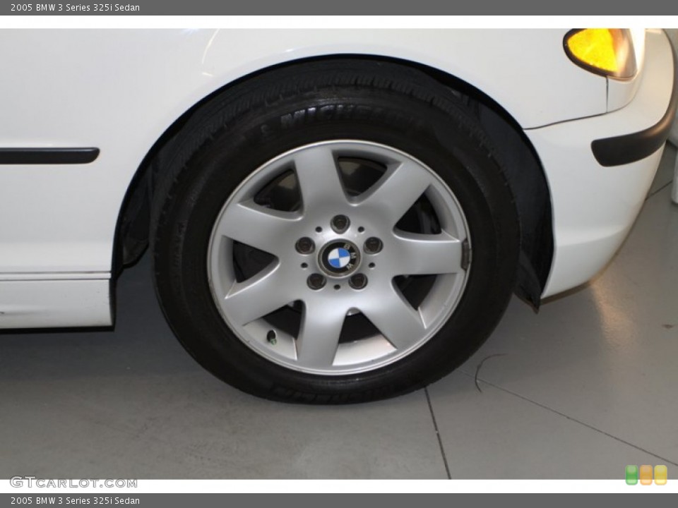 2005 BMW 3 Series 325i Sedan Wheel and Tire Photo #77304633