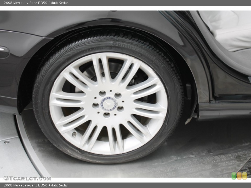 2008 Mercedes-Benz E 350 4Matic Sedan Wheel and Tire Photo #77306302