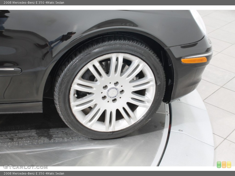 2008 Mercedes-Benz E 350 4Matic Sedan Wheel and Tire Photo #77306364