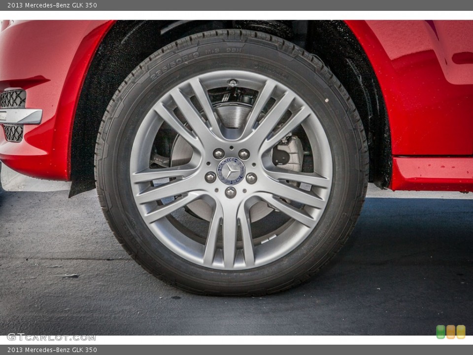 2013 Mercedes-Benz GLK 350 Wheel and Tire Photo #77309448