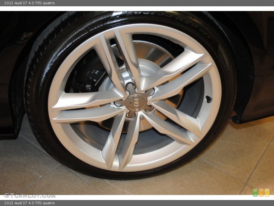 2013 Audi S7 4.0 TFSI quattro Wheel and Tire Photo #77311749
