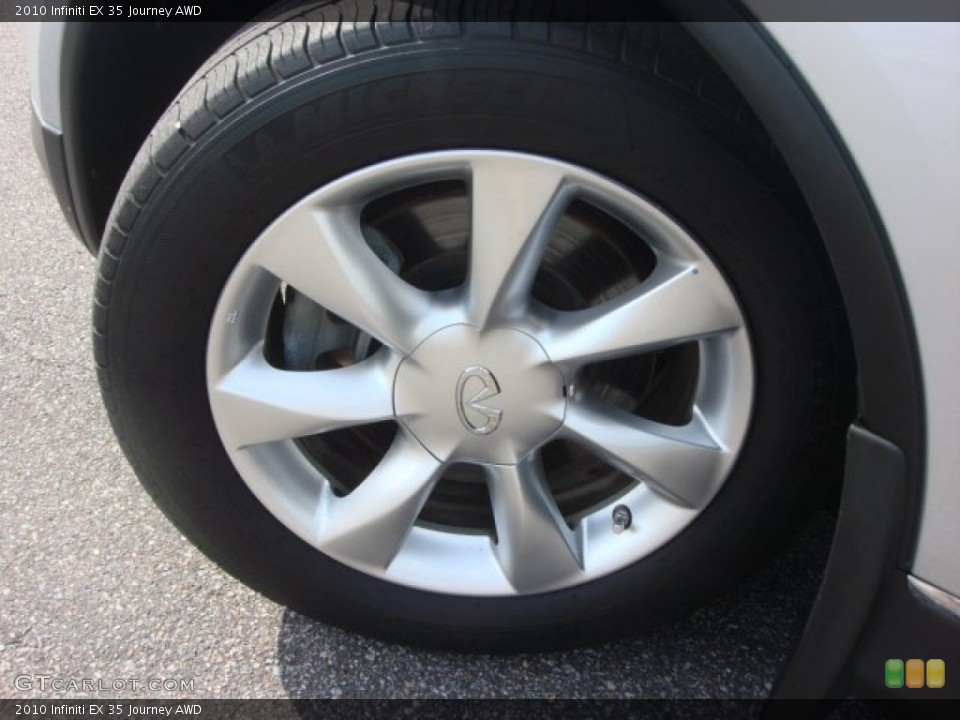 2010 Infiniti EX 35 Journey AWD Wheel and Tire Photo #77312043