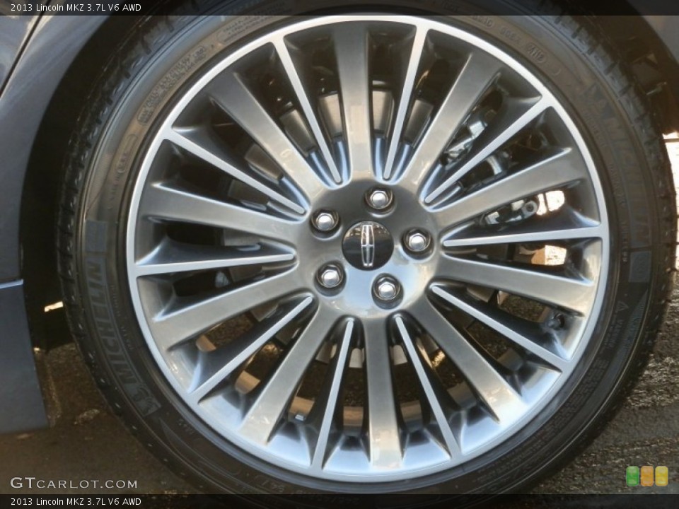 2013 Lincoln MKZ 3.7L V6 AWD Wheel and Tire Photo #77312440