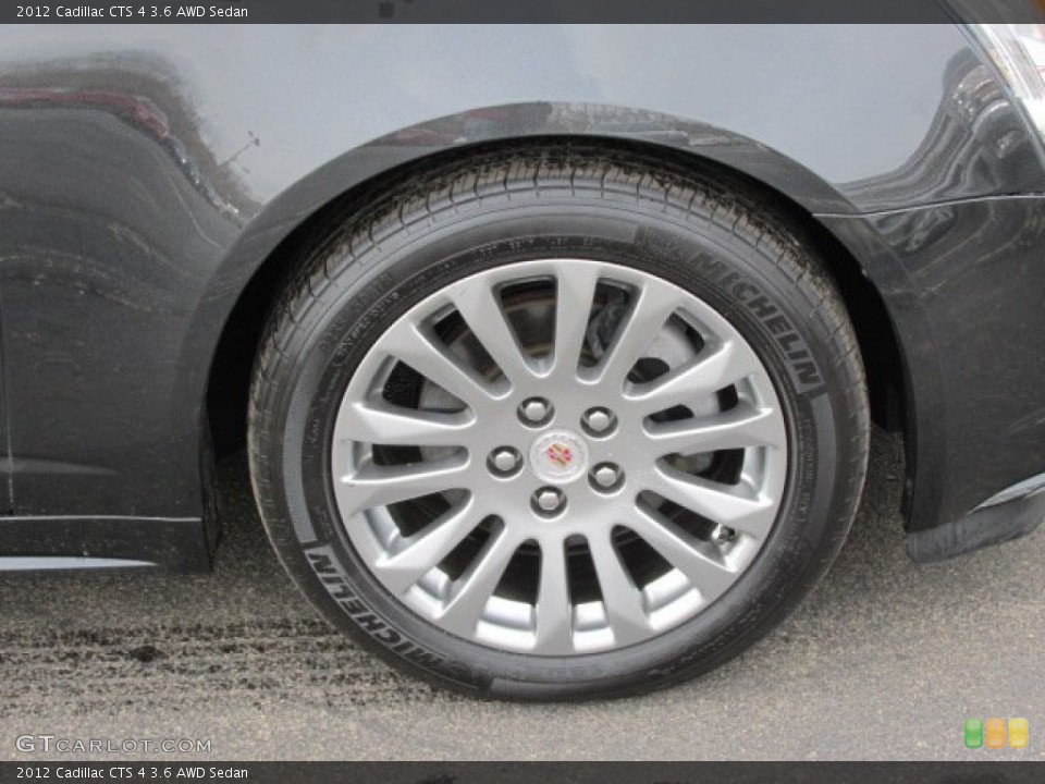2012 Cadillac CTS 4 3.6 AWD Sedan Wheel and Tire Photo #77312907