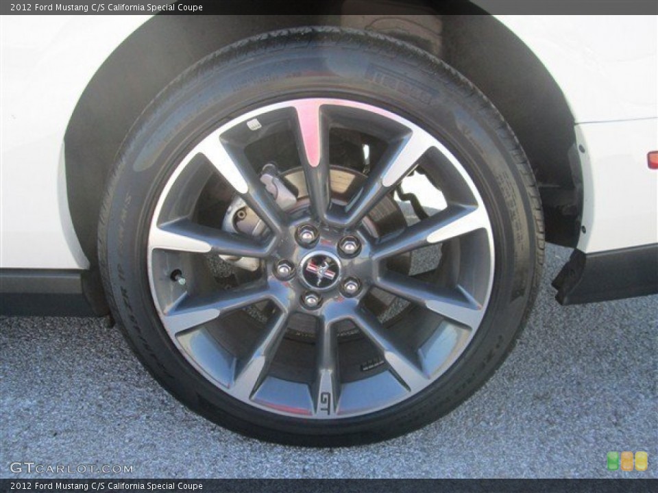 2012 Ford Mustang C/S California Special Coupe Wheel and Tire Photo #77313773