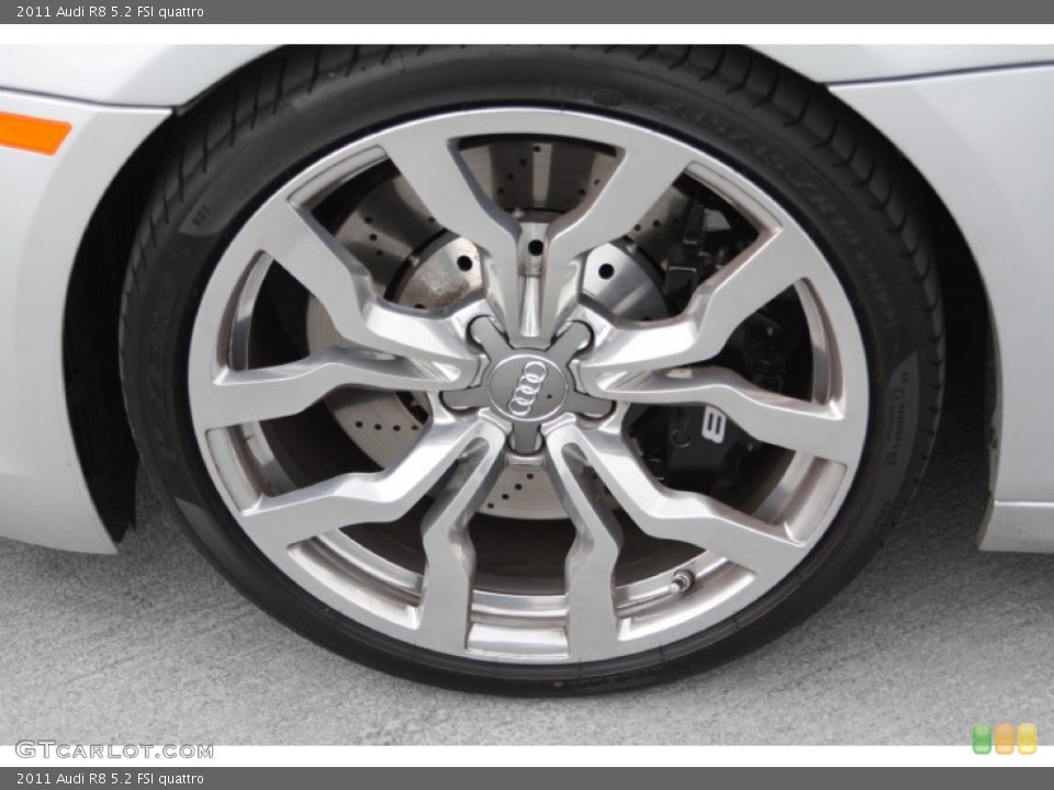 2011 Audi R8 5.2 FSI quattro Wheel and Tire Photo #77314161