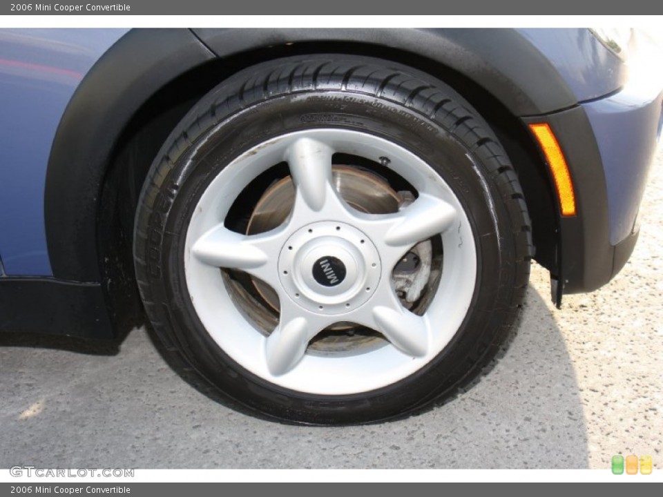 2006 Mini Cooper Convertible Wheel and Tire Photo #77314467