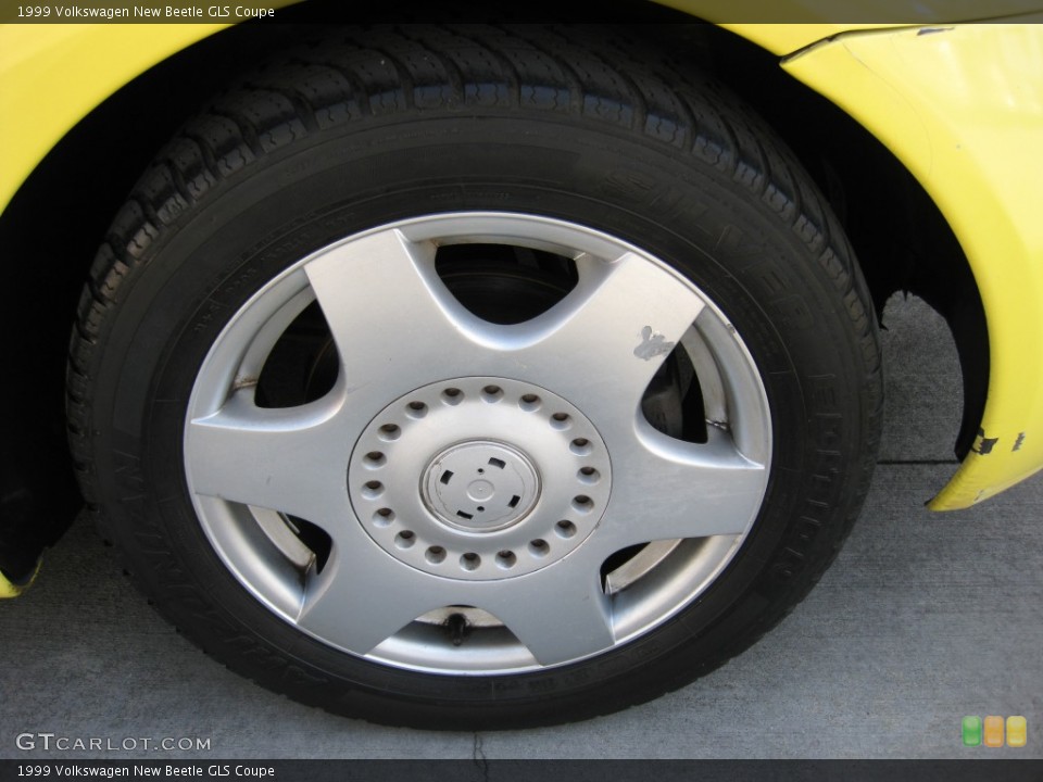 1999 Volkswagen New Beetle GLS Coupe Wheel and Tire Photo #77314969