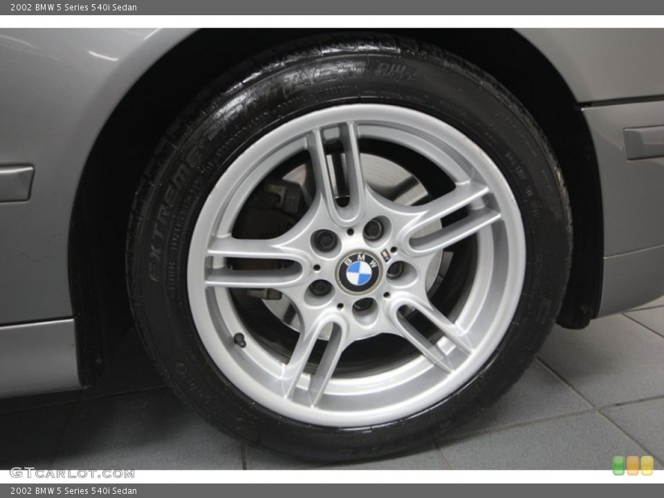 2002 BMW 5 Series 540i Sedan Wheel and Tire Photo #77316081