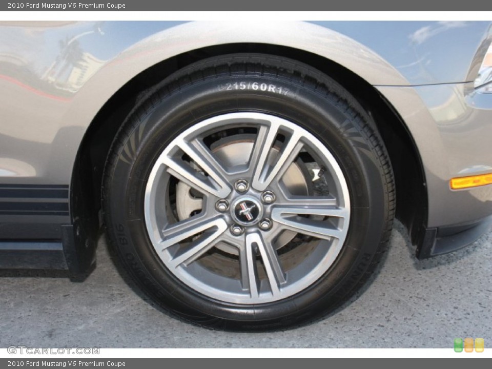 2010 Ford Mustang V6 Premium Coupe Wheel and Tire Photo #77316384