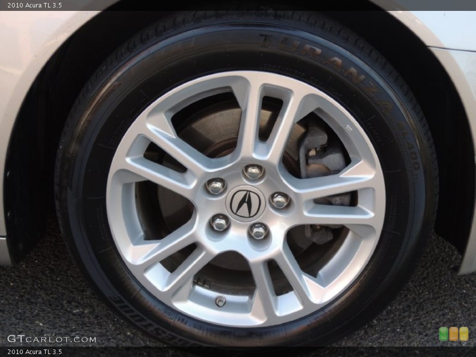 2010 Acura TL 3.5 Wheel and Tire Photo #77316425