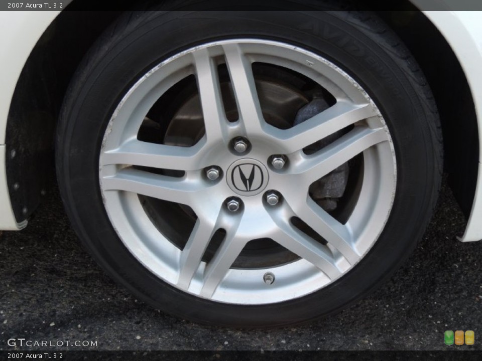 2007 Acura TL 3.2 Wheel and Tire Photo #77317470