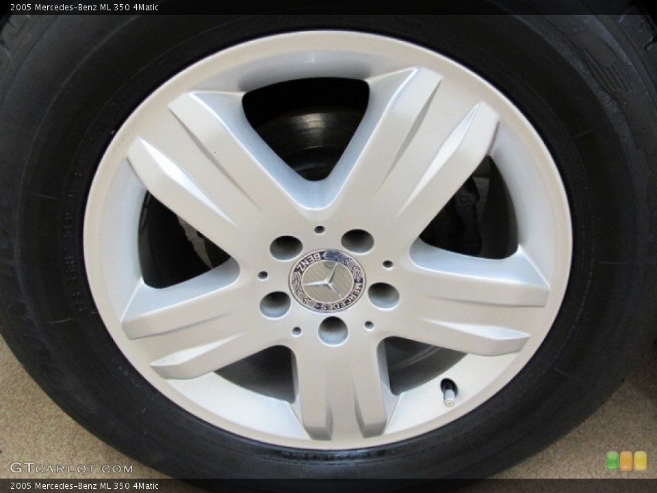 2005 Mercedes-Benz ML 350 4Matic Wheel and Tire Photo #77320676
