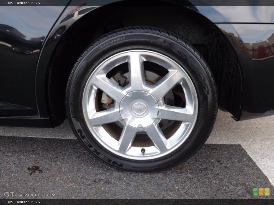 2005 Cadillac STS V6 Wheel and Tire Photo #77324931