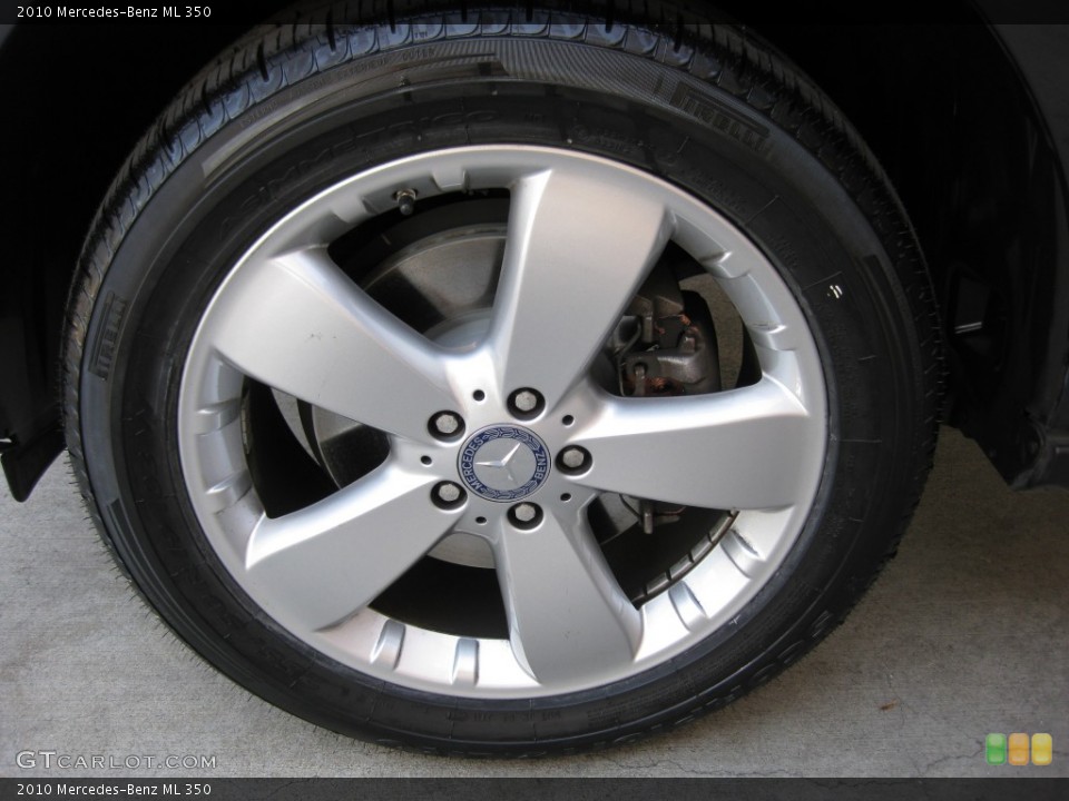 2010 Mercedes-Benz ML 350 Wheel and Tire Photo #77325775