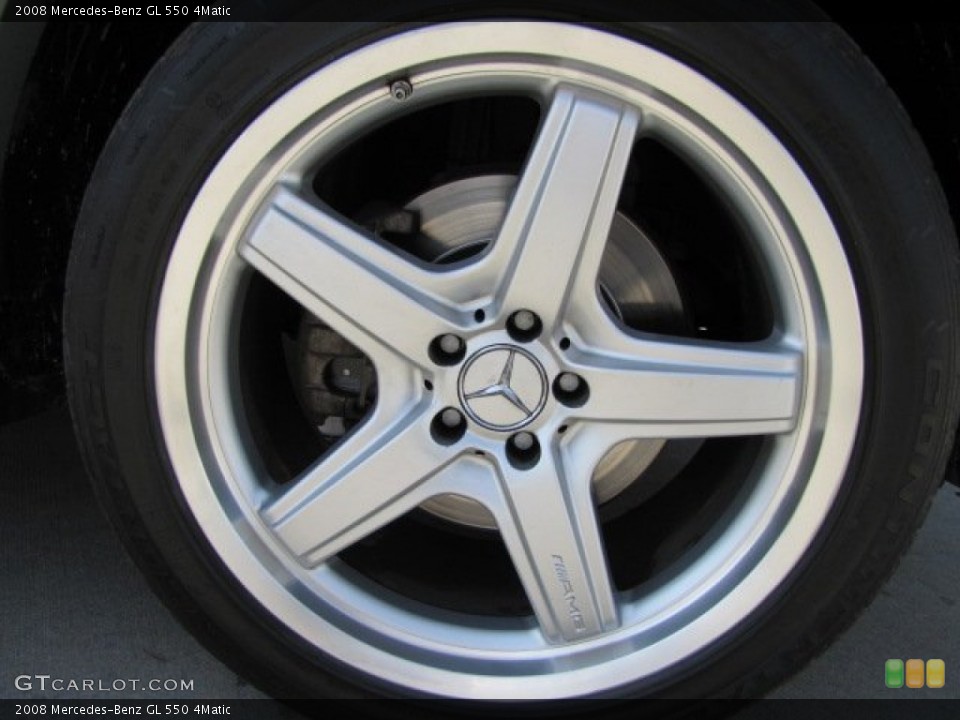 2008 Mercedes-Benz GL 550 4Matic Wheel and Tire Photo #77327350