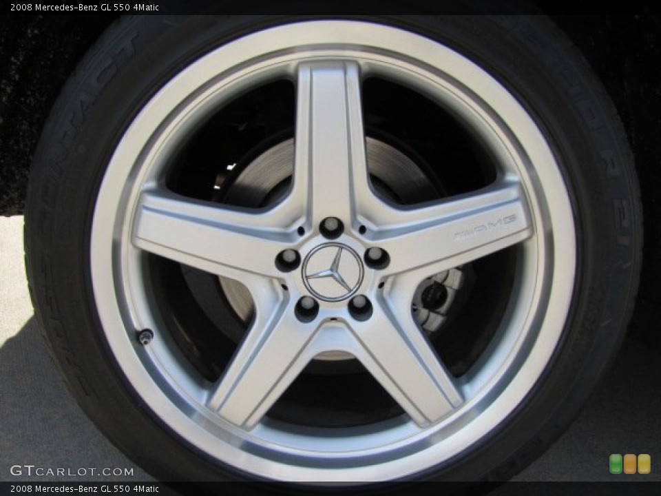2008 Mercedes-Benz GL 550 4Matic Wheel and Tire Photo #77327358