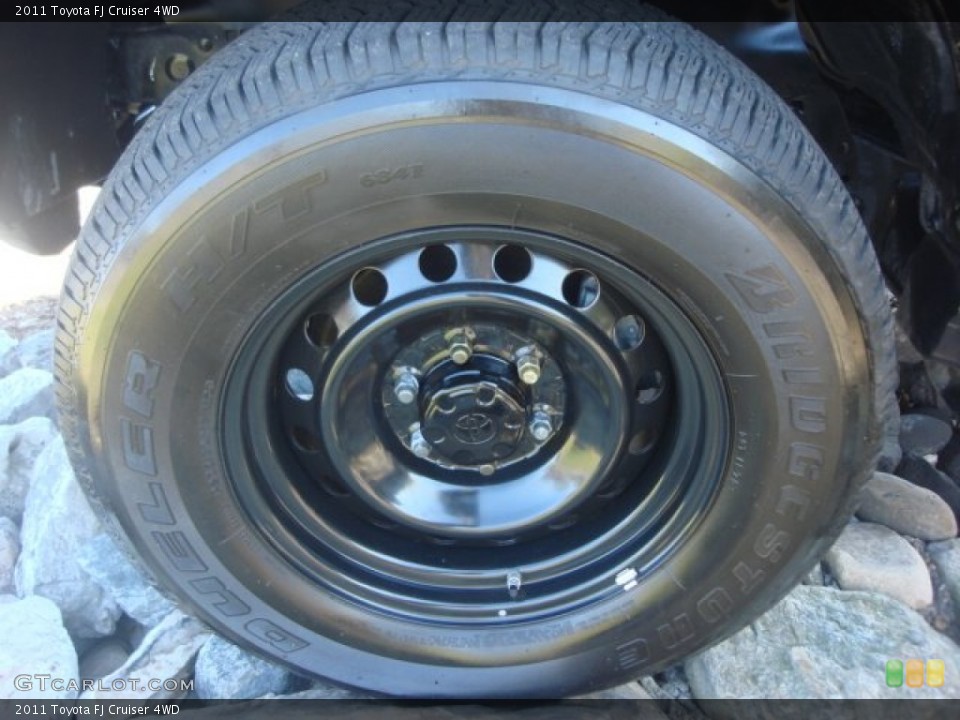 2011 Toyota FJ Cruiser 4WD Wheel and Tire Photo #77334424
