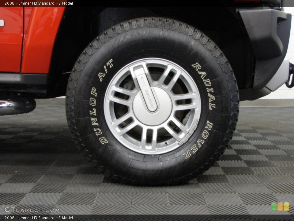 2008 Hummer H3  Wheel and Tire Photo #77336136