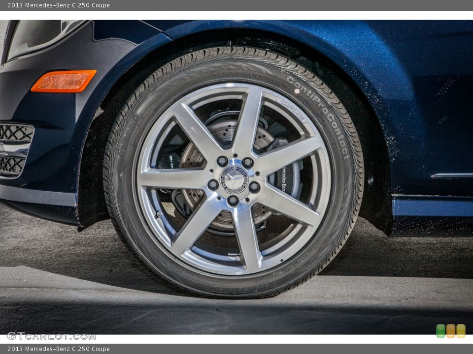 2013 Mercedes-Benz C 250 Coupe Wheel and Tire Photo #77336815
