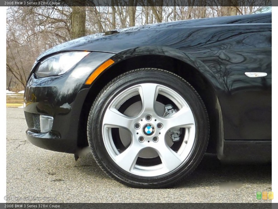 2008 BMW 3 Series 328xi Coupe Wheel and Tire Photo #77339874